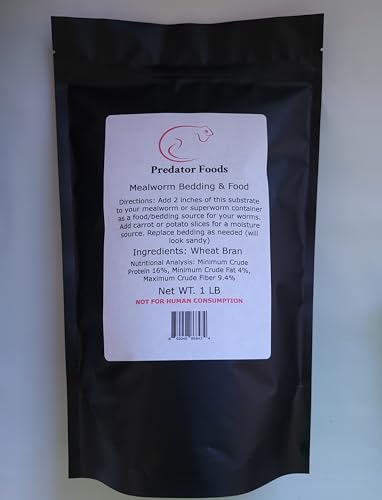 Predator Foods Mealworm Bedding & Food 1LB