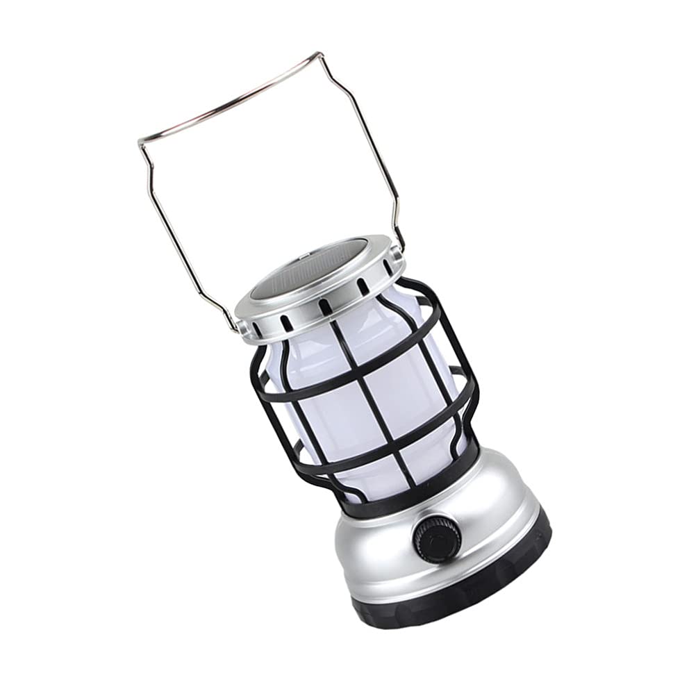 Latarnia kempingowa, zasilana energią słoneczną latarnia kempingowa LED Lampa namiotowa Lampka nocna Solarna lampa kempingowa Światło awaryjne do nocnych wędrówek na świeżym powietrzu