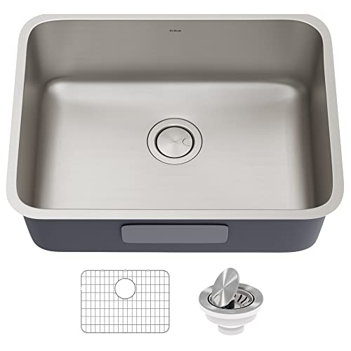 KRAUS Dex 25-inch Undermount 16 Gauge Stainless...
