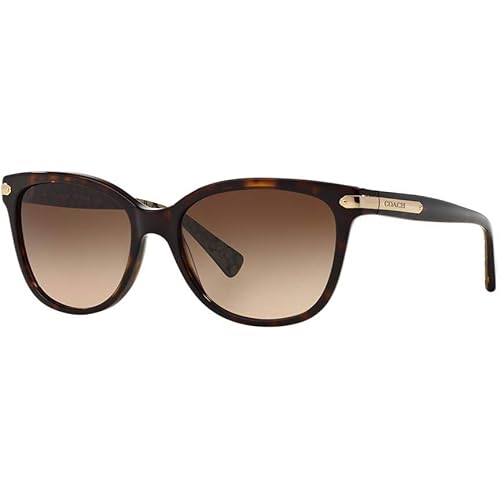 COACH womens Hc8132 Cat Eye Sunglasses