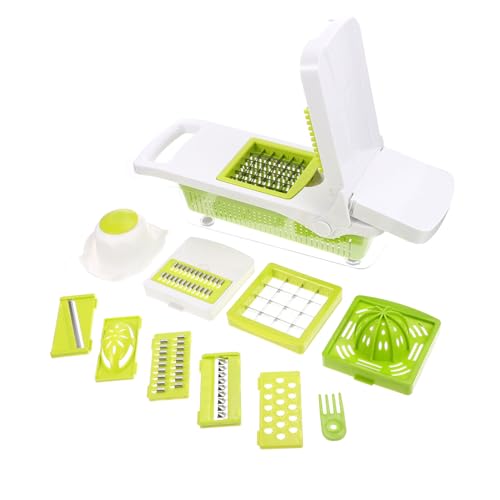 DECORNIJIA 多機能野菜スライサー 種刃付き 千切り 薄切り対応 家用 ホテル レストラン向け 素材使用 調理効率アップ 贈り物にも適したキッチン