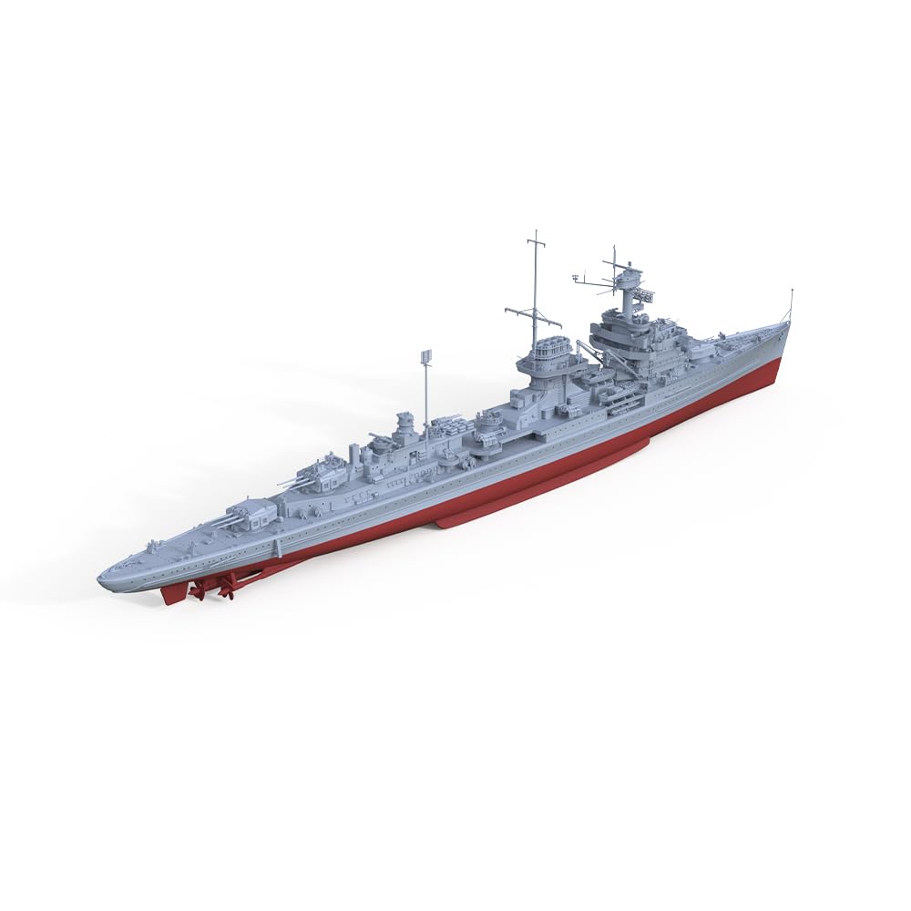 MRY-SFW SSC600565S-A 1/600 zestaw do budowy modelu wojskowego niemiecki lekki krążownik Norymberga z pełnym kadłubem