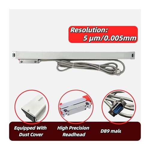 Kit Completo LCD 4 Ejes Medidor Lineal 0.005mm miniatura 6