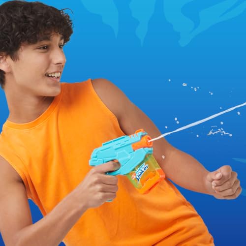 Nerf Super Soaker Mini Dunk-Fill Wasserblaster, klein & handlich (auch zum Mitnehmen) und einfach zu befüllen, Outdoorspielzeug für Jungen und Mädchen ab 6 Jahren