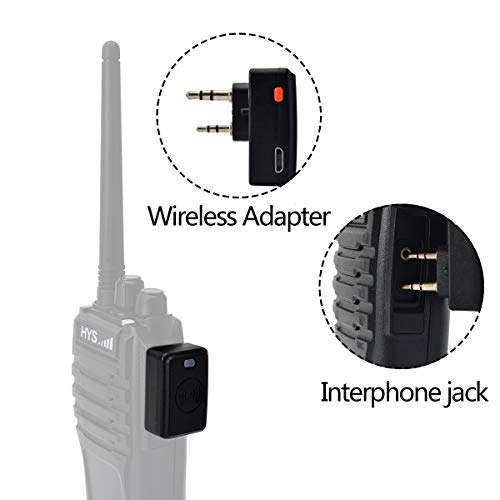 bluetooth shoulder mic