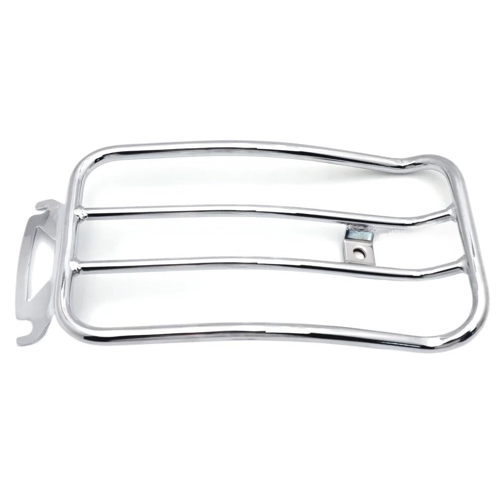 Portaequipajes Motocicleta Soporte Equipaje Asiento Individual 11" X 7" para 1997-2015 para Touring FLH/T Piezas De Motocicleta Estante