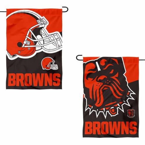 Cleveland Browns Retro Vintage Throwback Dawg Yard Garden Banner Flag