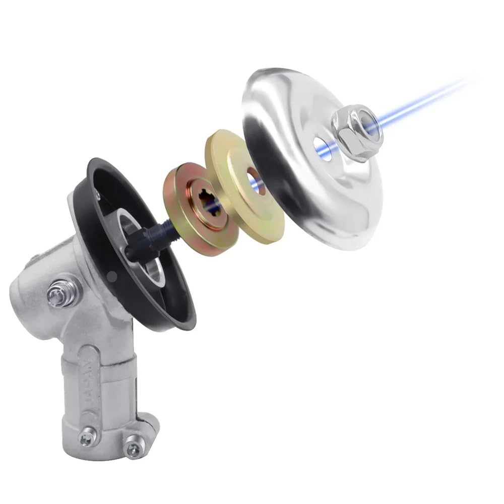 Compatible con Caja De Engranajes 26 Mm, 28 7 Y 9 Dientes, Cabezal Engranaje For Desbrozadora, Reemplazo Cortacésped, Piezas Herramienta Jardinería Parte(28mm 7t)