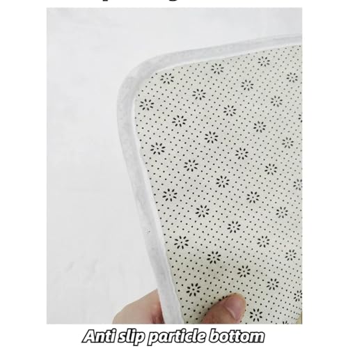 Tapis de salon flanelle isolant pour sol froid chambre et espace table basse - 6