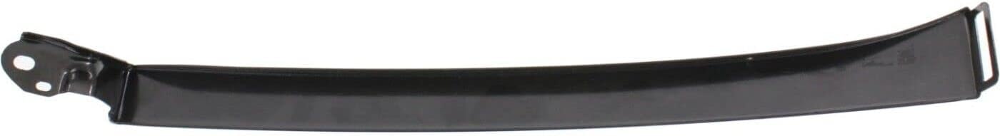 DAT AUTO PARTS Front Left Driver & Right Passenger Side Upper Bumper Filler Bracket Set Of 2 Replacement For Toyota 4Runner Black Smooth Steel TO1215101 TO1214101 5251235080 5251335080