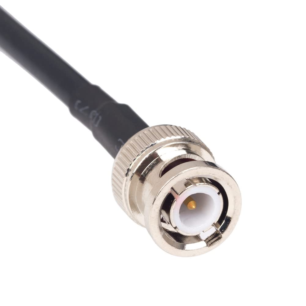 Asudaro Cavo Bnc Maschio A Bnc Maschio, 50 Ohm Bnc Maschio A Bnc Maschio Cavi Coassiali in Rame Puro Cavo di Prolunga Coassiale A Bassa Perdita per Cavo Coassiale Digitale Antenna Tv Satellitare