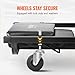 VEVOR Mechanic Garage Creeper, 40-Inch, 300 lbs Capacity Automotive Rolling Creeper with 6 Casters Adjustable Cushioned Headrest, Heavy Duty Steel Frame Low Profile for Garages, Repair Shops, and DIY
