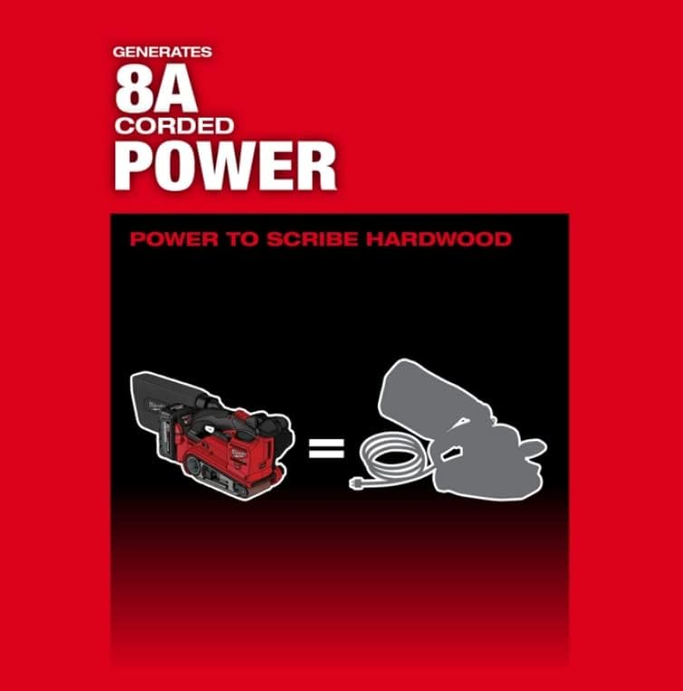 Miniatura 8 de Milwaukee M18 FUEL Lijadora de banda inalámbrica de 3 pulgadas x 18 pulgadas