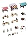 Faller 272533 Market Stands and carts N Scale Scenery and Accessories