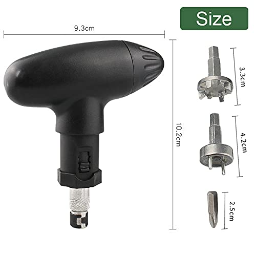 Spotact-Llave-para-Zapatos-de-Golf-Spike-Remover-Quitar-Ripper-Accesorios-de-Acero-Inoxidable-Golf-Spike-llave-de-Carraca-Herramienta