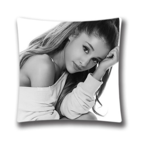 Ariana Grande Black and White Cotton Polyester
