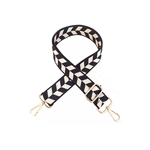 Length 80-130cm 3.8cm Wide Shoulder Strap Replacement Crossbody Straps for Handbags Purse Strap Gold Metal