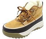 [ノースデイト] レディース スノーブーツ 6000 ガラス繊維配合 防滑 防寒 防水 ショートブーツ 紐靴 ダテハキ (キャメル, 日本の靴のサイズ寸法, 大人, 数値, 24.5 cm)