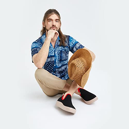 UIN Men's Casual Loafers Slip Ons Comfortable Art Painted Travel Fashion Sneakers Fuerteventura3