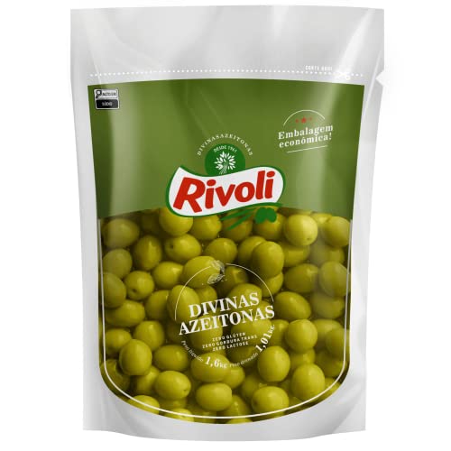 Azeitona Verde em Conserva com Caroco Rivoli Sache 1,01kg