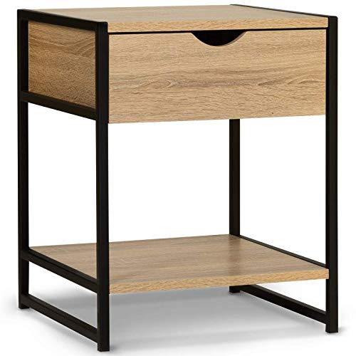 MARKET DETROIT Tables de chevet x2 Bois et métal - vue 9