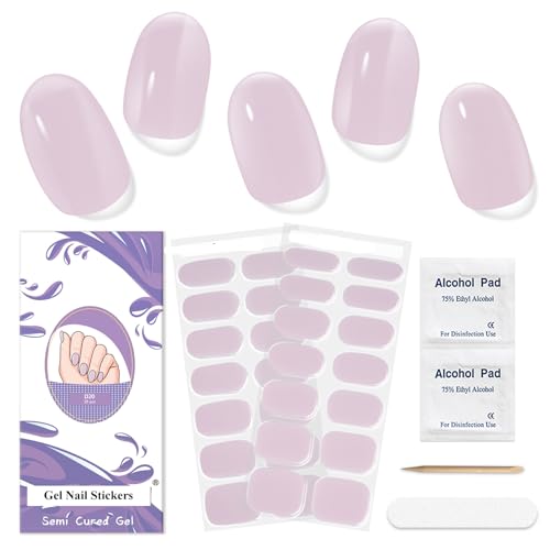Nagelfolie UV Härtend - 28 Stück Nagelaufkleber Nagelfolien Selbstklebend Gel Nail Strips für UV Lamp Lang Anhaltende Nagellackstreifen Gel-Nagelaufkleber Art Stickers DIY für Damen Nagelfolie UV Härtend - 28 Stück Nagelaufkleber Nagelfolien Selbstklebend Gel Nail Strips für UV Lamp Lang Anhaltende Nagellackstreifen Gel-Nagelaufkleber Art Stickers DIY für Damen