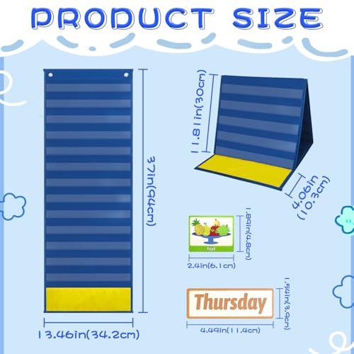 Interactive Visual Schedule for Kids Autism & ADHD - 144 Reusable Routine Cards with Daily & Weekly Planner,Learning Chart for Homeschool Classroom,Toddler Responsibility & Behavior Management Tool - Image 4