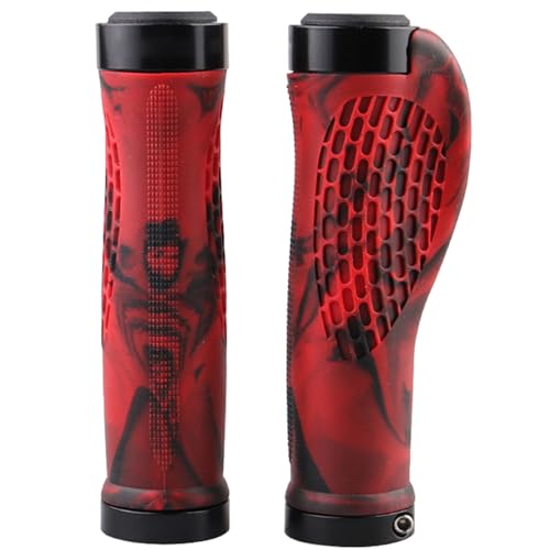 自転車ハンドルバーのダブルロック快適な滑り止め両側サイクリングハンドルグリップマウンテンバイクハンドバー快適な滑り止め両側ハンドルプロフェッショナル