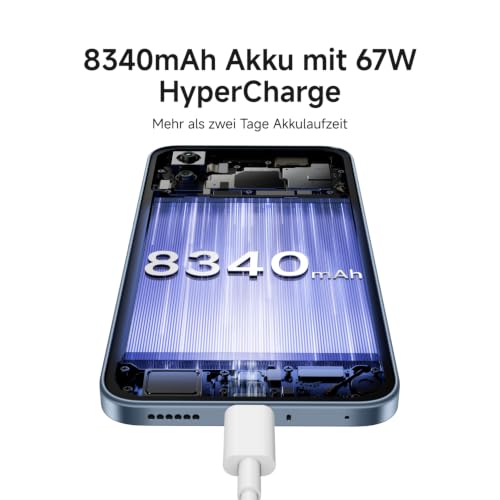 Xiaomi REDMI Note 17 Pro 5G, Smartphone 6+256 GB, Black, 8340 mAh Akku