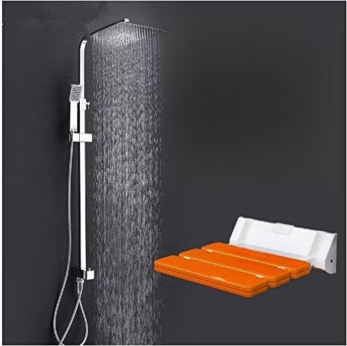 Gowe? Doccia rubinetti miscelatori Vasca da Bagno soffione Doccia con Montaggio a Parete sedili Bagno Sedia Relax