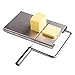 Cortador de Queso de Acero Inoxidable, Rebanador de queso con Alambre de Corte, Cortador de Mantequilla y Jamón, Máquina Cortadora de Foie con 5 alambres reemplazables para Lira de Queso y Guillotina