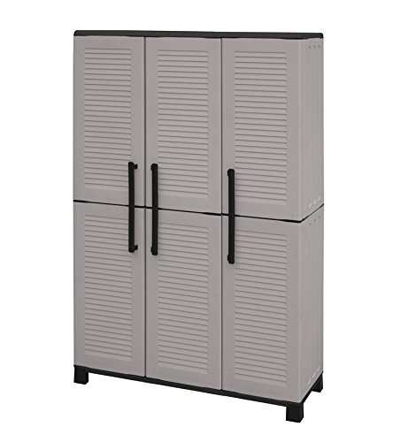 GrecoShop Armadio in Resina Family-line XL con Vano Portascope