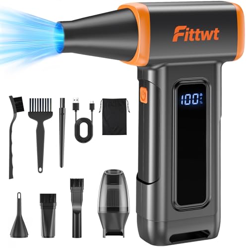 Fittwt 2-in-1 Air Duster Vacuum