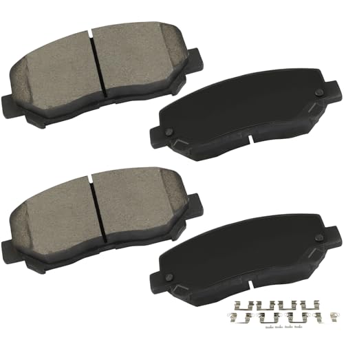 Image of cciyu D1640 Front Ceramic Disc Brake Pads Kit For Chrysler 200 2015-2017,For Dodge Dart 2013-2016