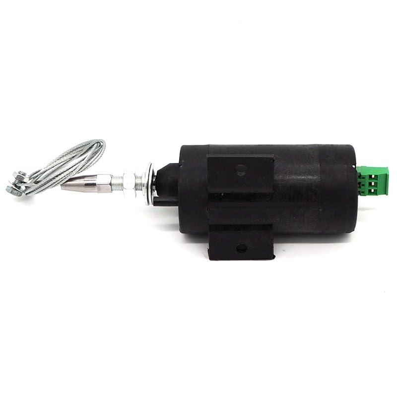 Wymiana Zaworu Sterującego Zawór elektromagnetyczny zatrzymujący silnik wysokoprężny 12 V 24 typu otwartego i zamkniętego XHQ-PTG Urządzenie do gaszenia płomienia silnika(XHQ-FZ,12V)