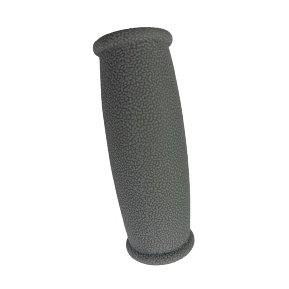 Paquete de 4 empuñaduras de repuesto universales de goma elástica para muletas para bastón de caminar de aluminio debajo del brazo, muletas plegables para axilas, bastones cuádruples