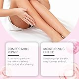 Strawberry Vanilla After Shave Oil for Smooth Skin, Soft Serve After Shave Oil with Hyaluronic Acid & Peptides to Soothe Razor Burn, for Women Prevent Ingrown Hairs & Dryness (2) - Image 8