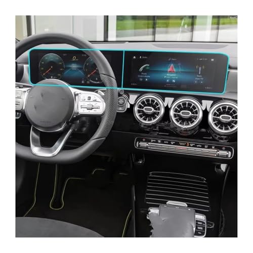 Protecteur GPS voiture en verre trempé anti-rayures pour console centrale Benz W118 H247