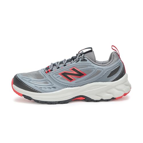 New Balance New Balance Men's 410 V9 Trail Running Shoe, Castlerock/Black, 12 W