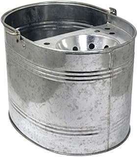Heavy Duty Galvanised Metal Mop Bucket