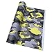 Autocollant De Voiture, Bande D'autocollant De Modification D'adhésif De Graffiti De Couleur De Camouflage De Vélo De Moto De Voiture Camouflage Jaune L