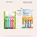 Sky Organics Organic Lip Balms With Beeswax for Lips, USDA Certified Organic, Four Assorted Flavors to Moisturize, Soothe & Soften, 4pk.