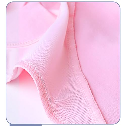 newrong Macacão infantil de manga curta com fantasia de balé, Conjunto de mangas compridas de 2 peça