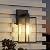 Outdoor Light Fixture Wall Mount, LED Exterior lighting fixtures for Outside, Front Porch Lights, Waterproof Wall Sconce Lantern Lamp, Black Coach Lights for House, Patio, Garage, Doorway, Entryway