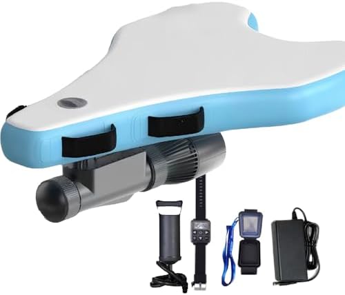 2-in-1 Underwater Scooter & Bodyboard Kit - 500W Brushless Thruster, 9 Gears, 3-10 km/h (1.87-6.2 mph), 10,000mAh Battery, Ideal for Paddle Boarding, Snorkeling & Swimming.