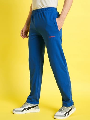 Image of bearbrother Men's Regular Fit Solid Trackpants
