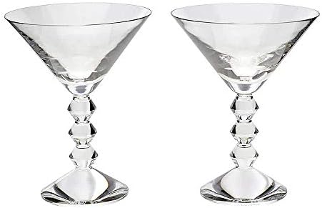 Baccarat Vega Stemware Martini Glass Set of 2 2810901