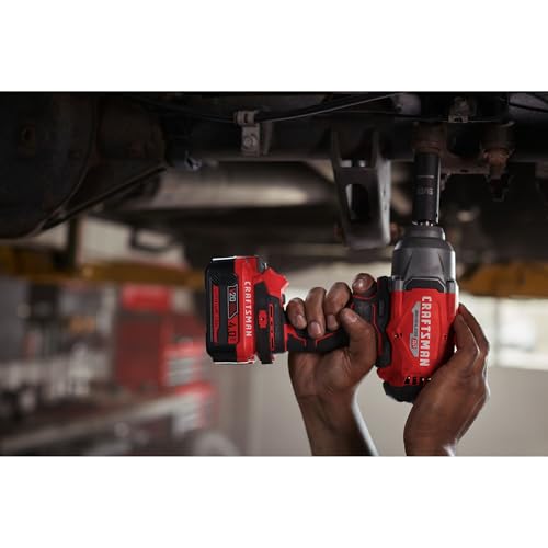 Image of CRAFTSMAN V20 Battery and Charger, for Power Tool Kits and Outdoor Tools, 4.0 Ah, Lithium Ion Battery (CMCB204-CK)