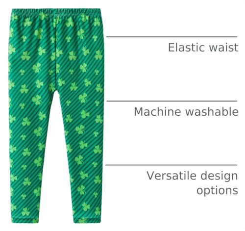 Image of Mud Kingdom Little Big Girls Leggings Cute Printing Polyester Stretchy Fashion Spring Summer