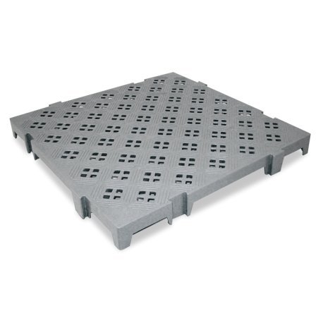 CubetasGastronorm ®- Fricosmos - Loseta Antideslizante Gris 500x500x25 mm. - 481040